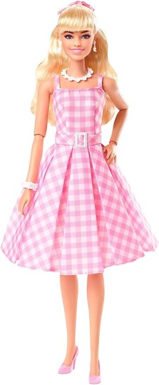 barbie white dress for doll Huonghandmadedoll Crinoline added for volume Barbie The Movie Margot Robbie